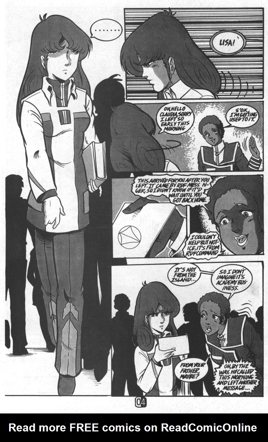 Read online Robotech Academy Blues comic -  Issue #1 - 5