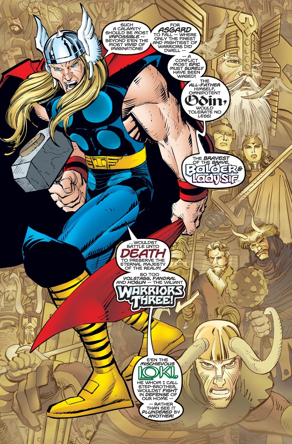 Read online Thor (1998) comic -  Issue #1 - 16
