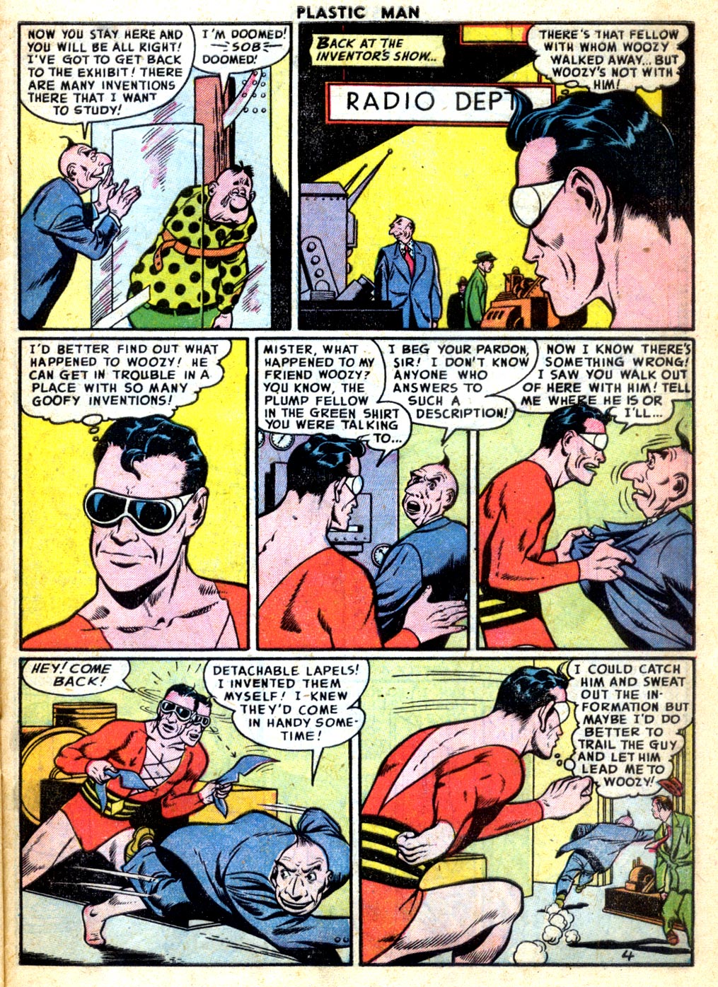 Read online Plastic Man (1943) comic -  Issue #54 - 29