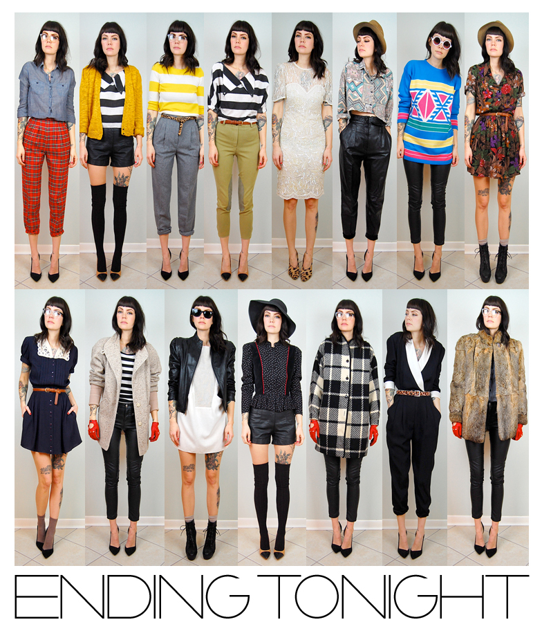 . VINTAGE IS THE NEW BLACK . EBAY AUCTIONS ENDING!