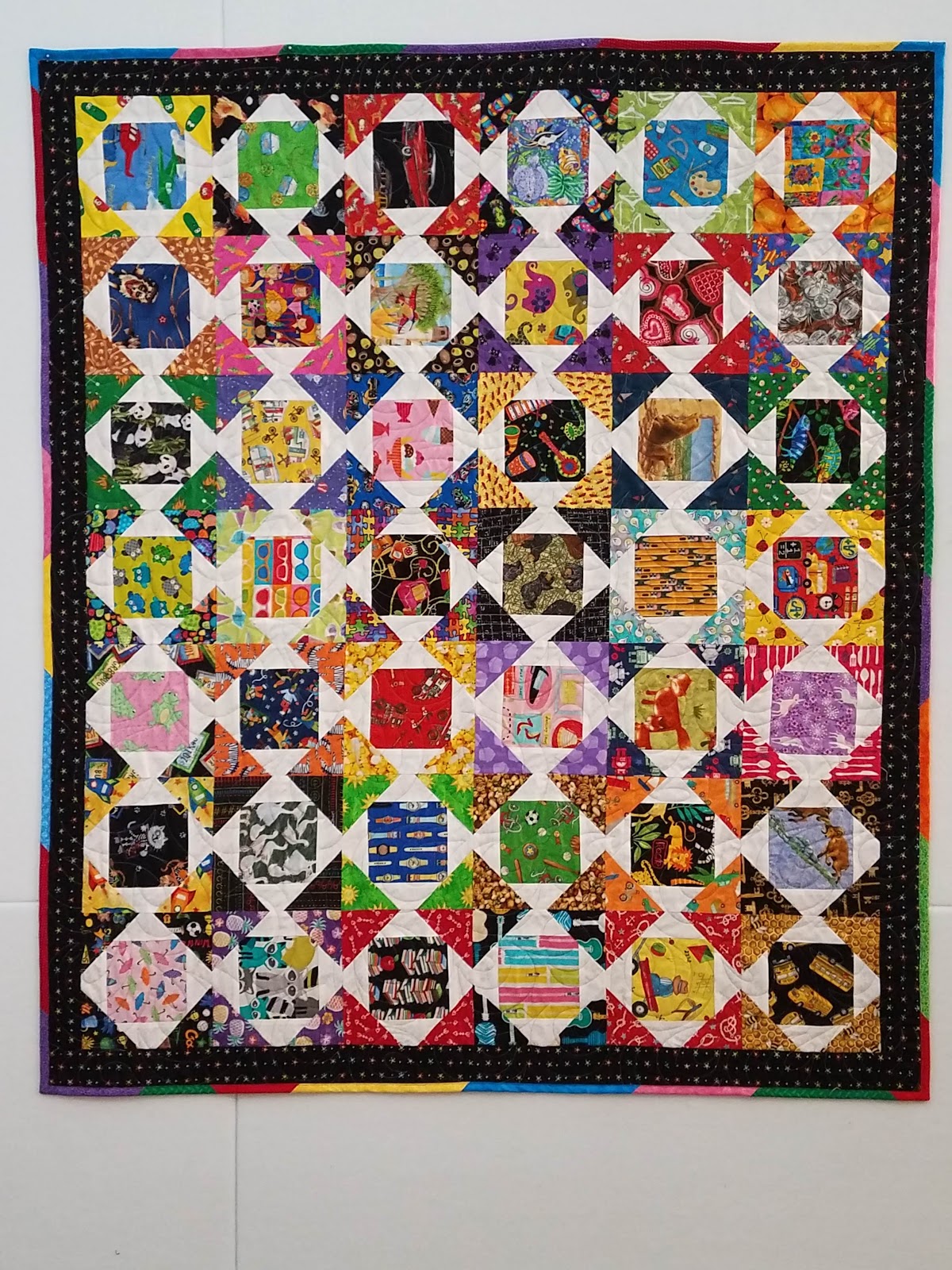 A Novel(T) Quilting Journey A busy year and only 2 I spy quilts?