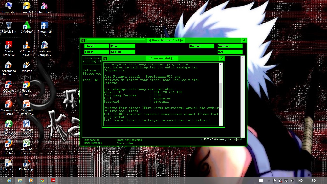 Hack The Game | PERANTILOKA