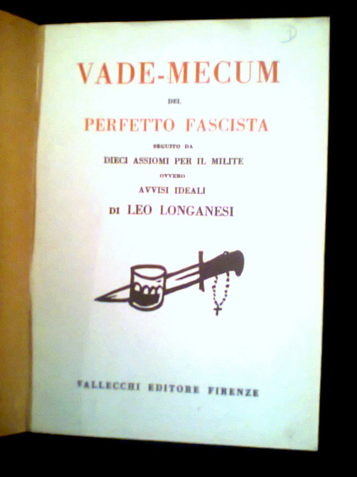 Art Bibliophilia Un Longanesi Fascista
