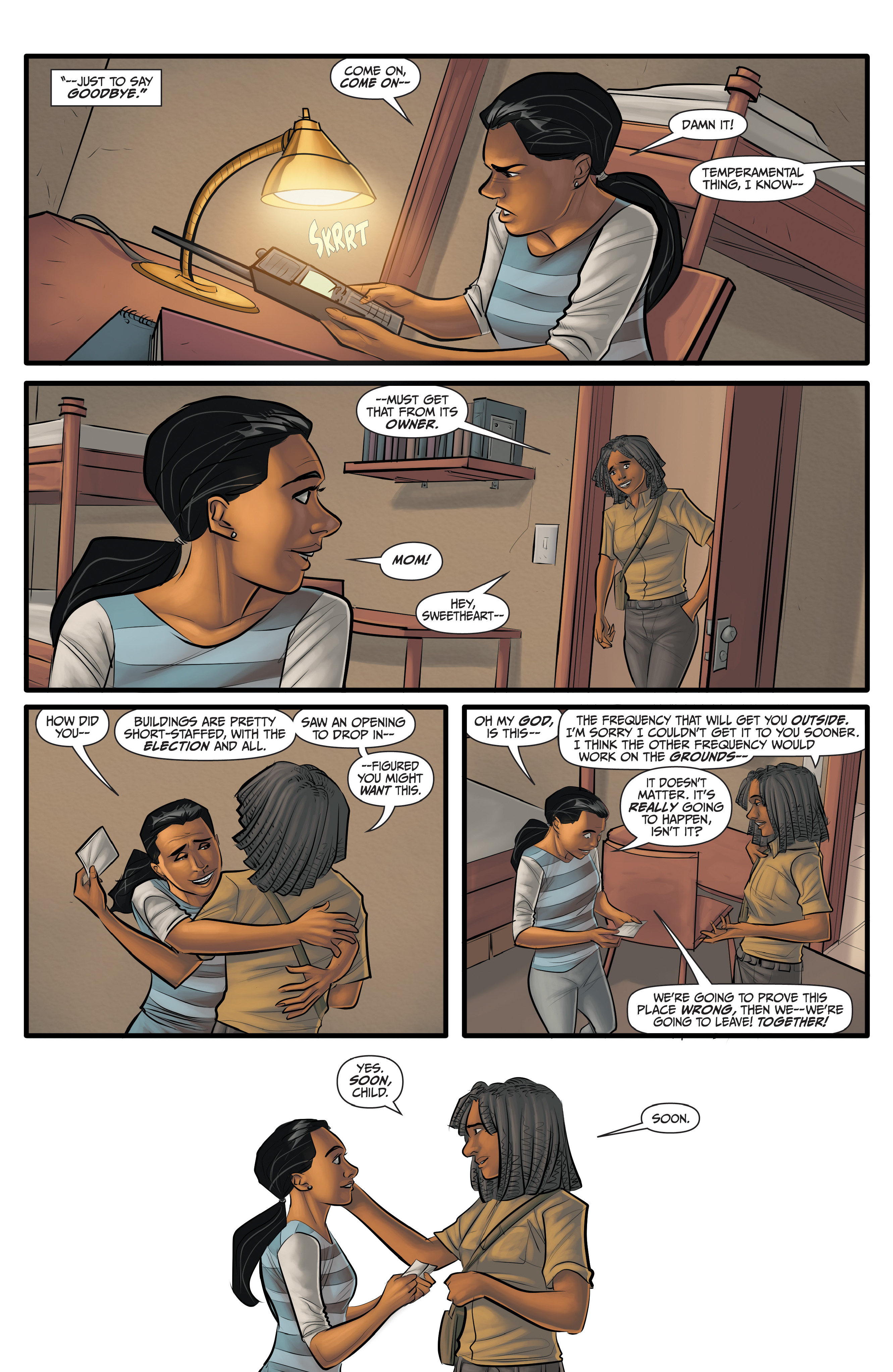 Read online Morning Glories comic -  Issue #48 - 22