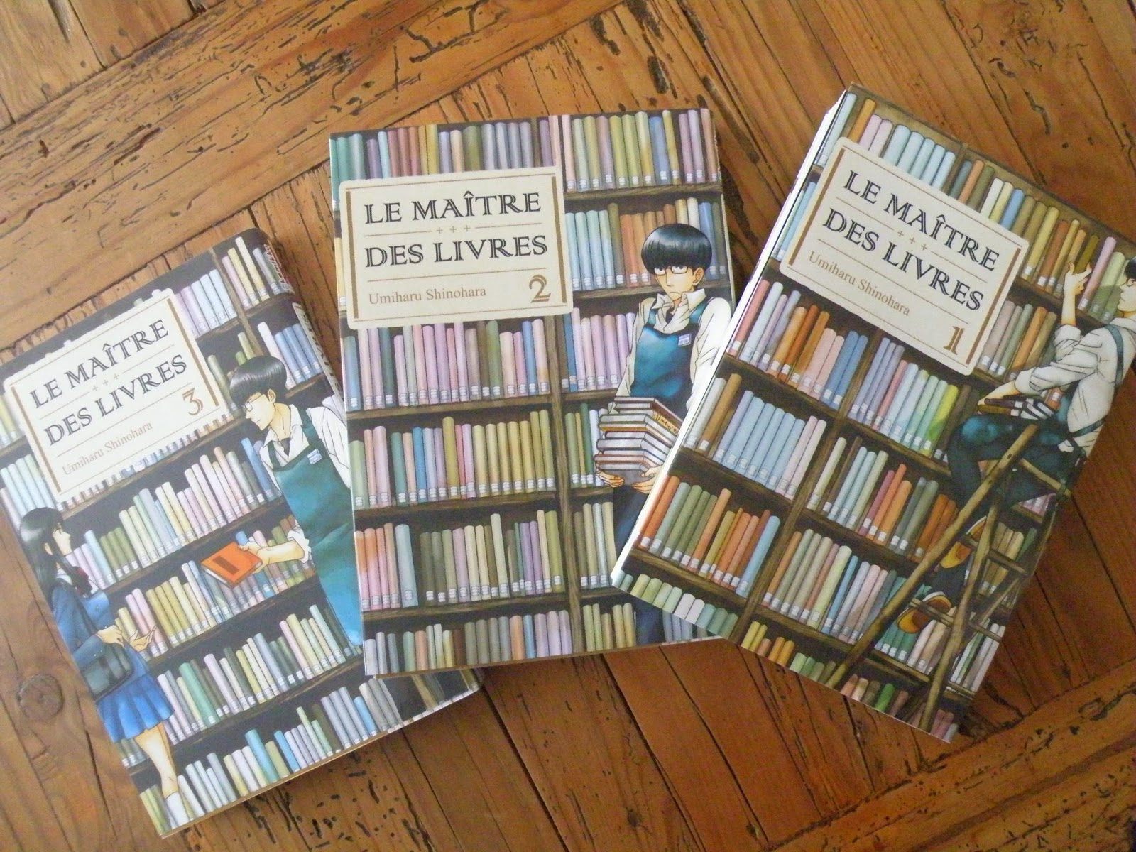Les lectures de Philli: Le maître des livres - Umiharu Shinohara
