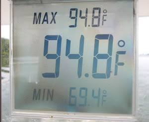 Typical day's temp. Is it this hot everywhere?