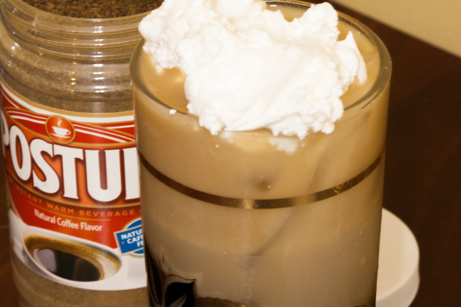 The Dirty Vegan Recipe Iced Postum Whiskey A Giveaway