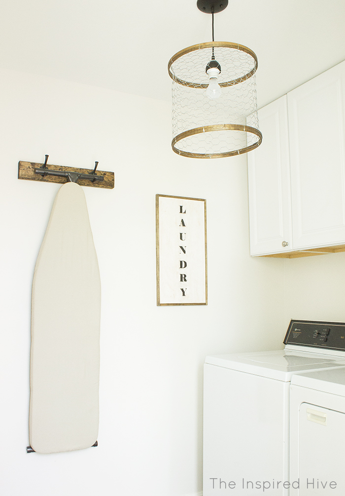 Rustic Industrial Laundry Room Reveal The Inspired Hive