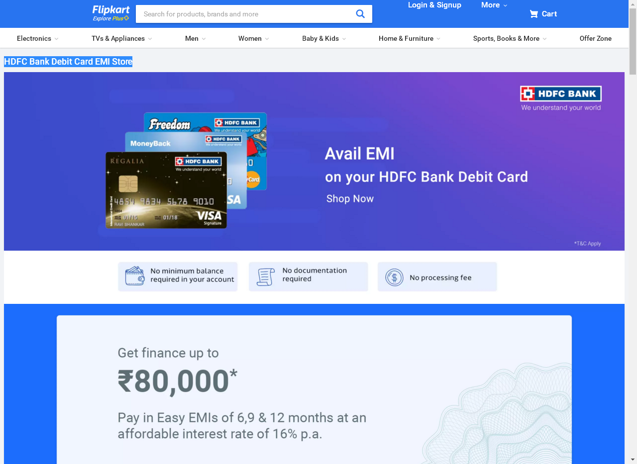 flipkart coupons hdfc credit card