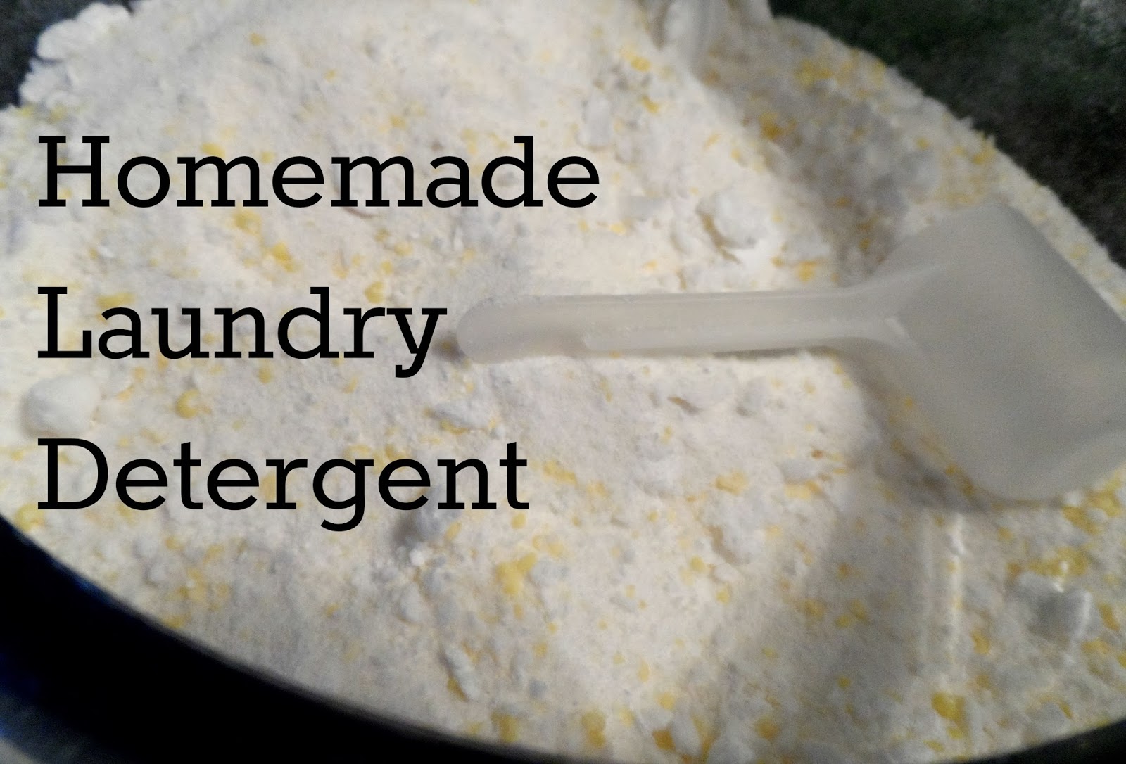 Homemade Laundry Detergent Urban Homenomics