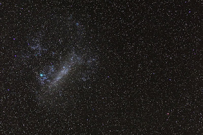 Gran Nube de Magallanes y la Nebulosa de la Tarántula NGC 2070 o 30 Doradus