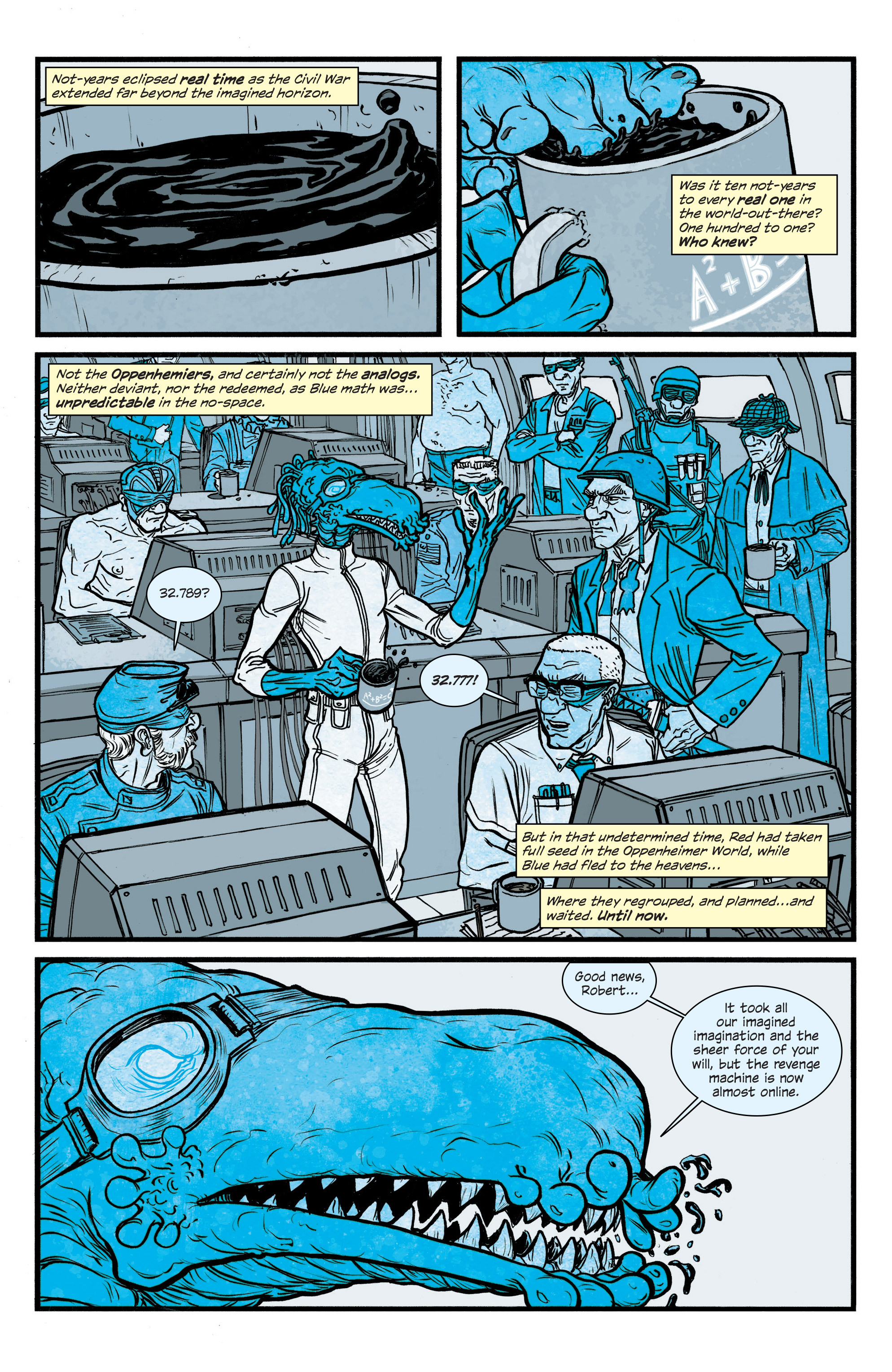Read online The Manhattan Projects comic -  Issue #19 - 3