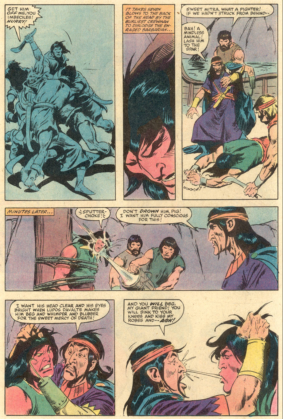 Read online Conan the Barbarian (1970) comic -  Issue #140 - 6