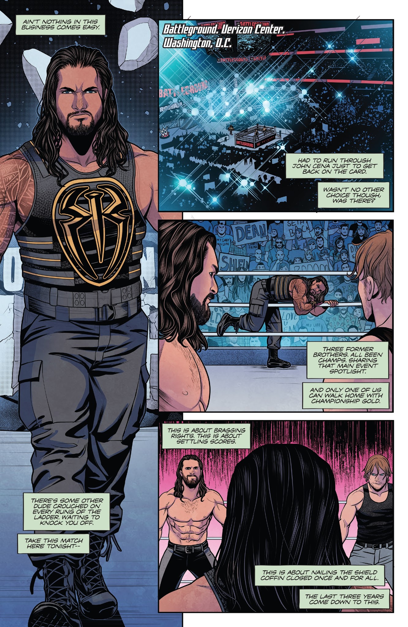 Read online WWE comic -  Issue #12 - 3