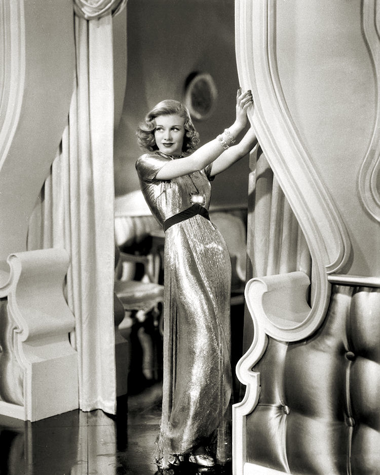 Gods and Foolish Grandeur Ginger's gown Ginger Rogers in fashion