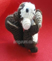 PATRON ARDILLA AMIGURUMI 3393