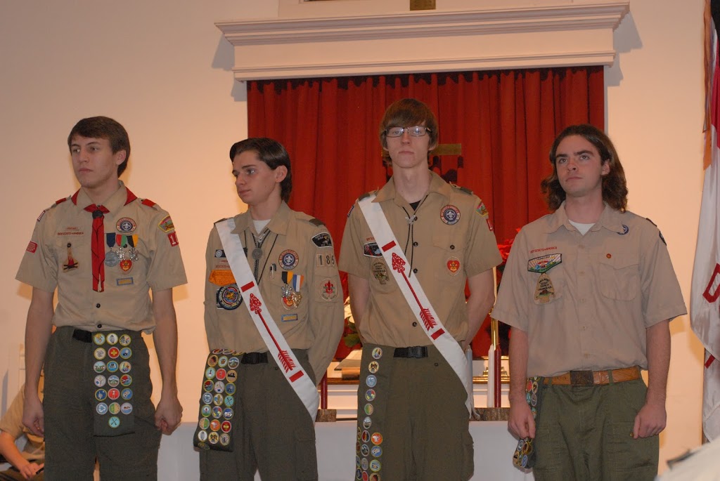 BSA Troop 185 Dublin, Ohio Troop 185 Honors Four New Eagle Scouts
