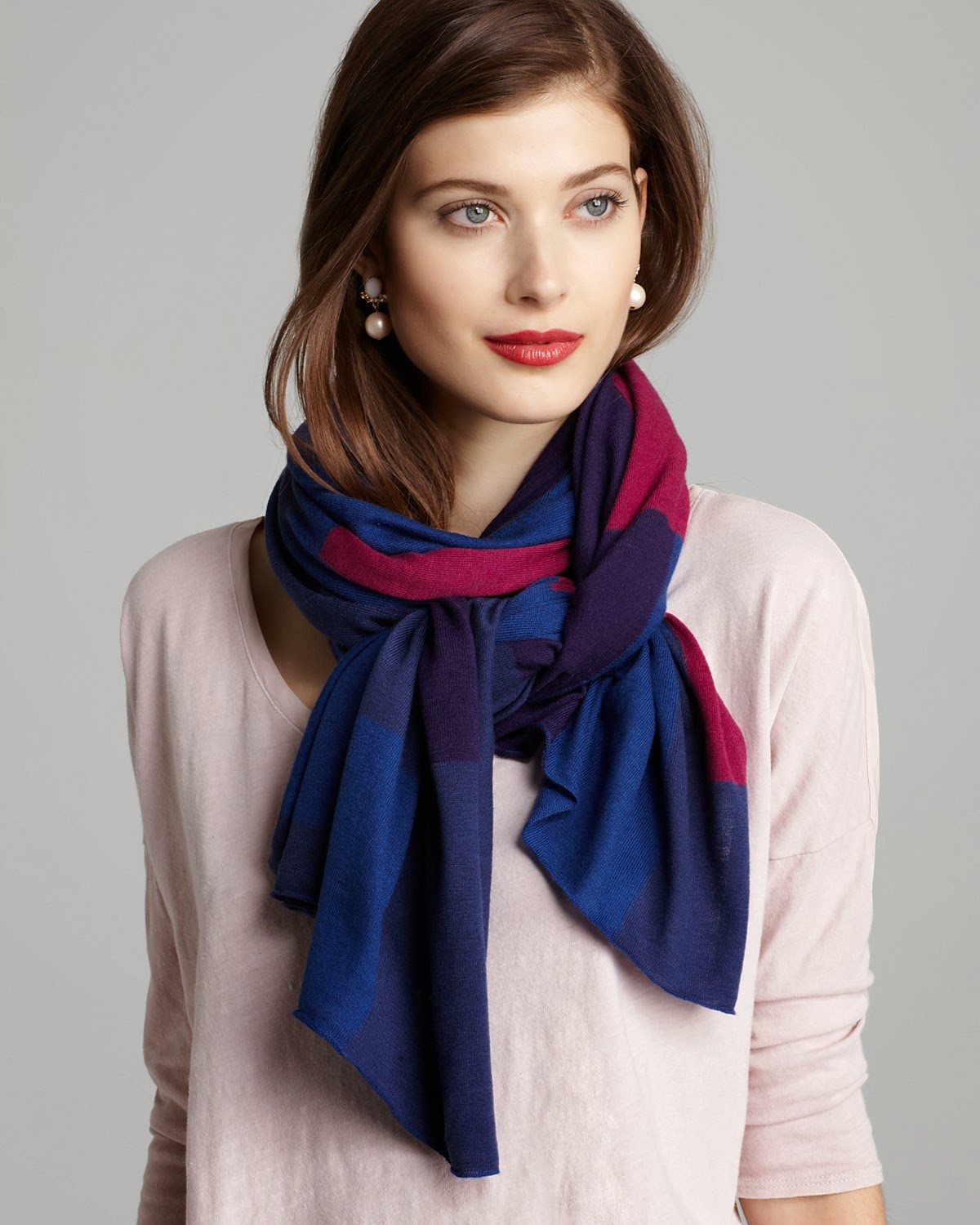 Scarf Styles: Winter Scarf Tying Fashion - Top Fashion and Beauty ...
