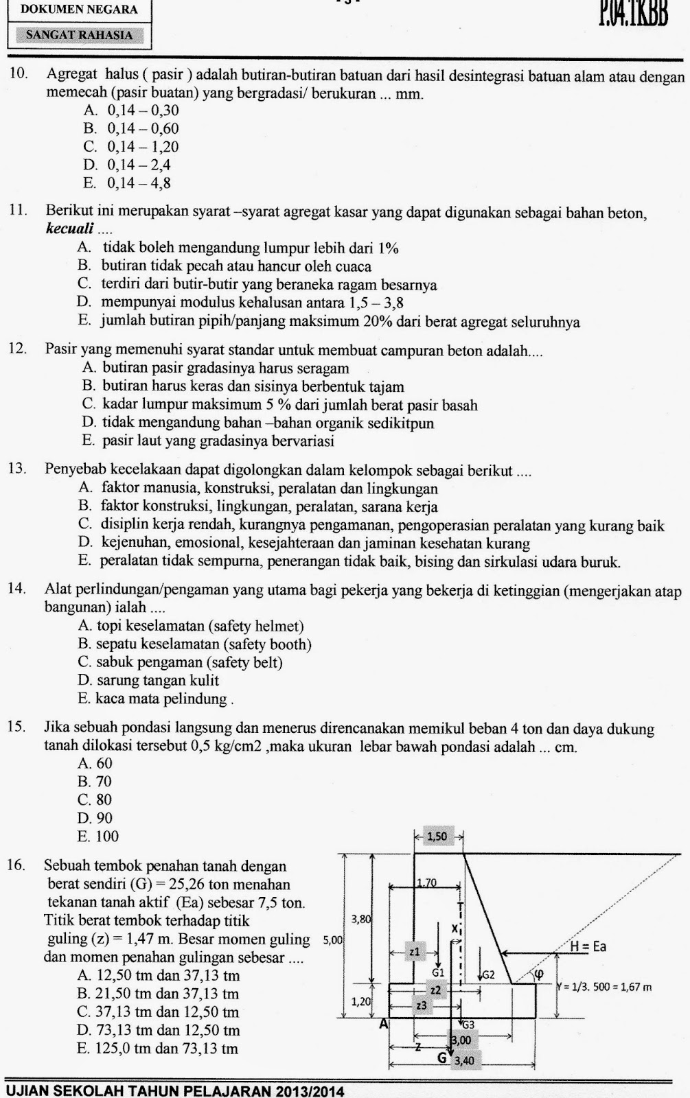 BUILDING SMART SMK NEGERI 1 Blora SOAL UJIAN SEKOLAH