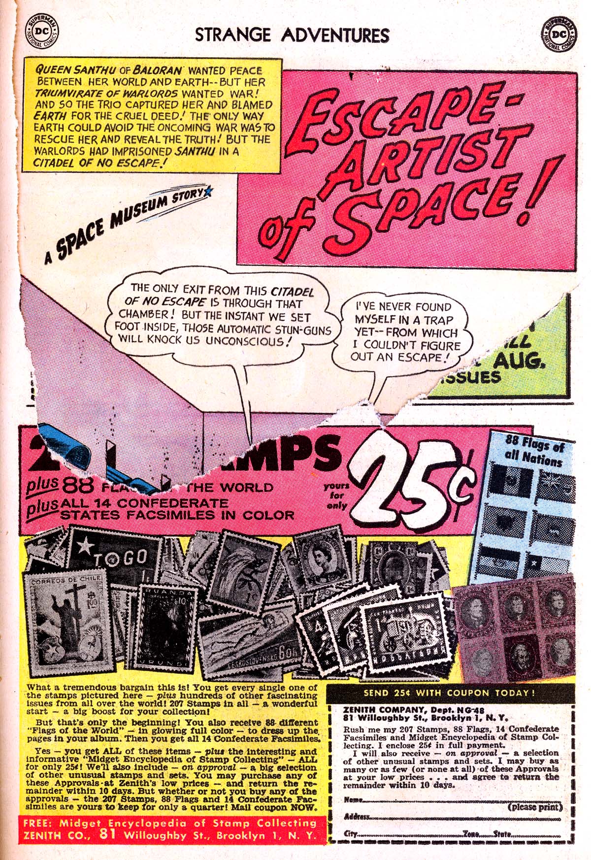 Read online Strange Adventures (1950) comic -  Issue #154 - 23