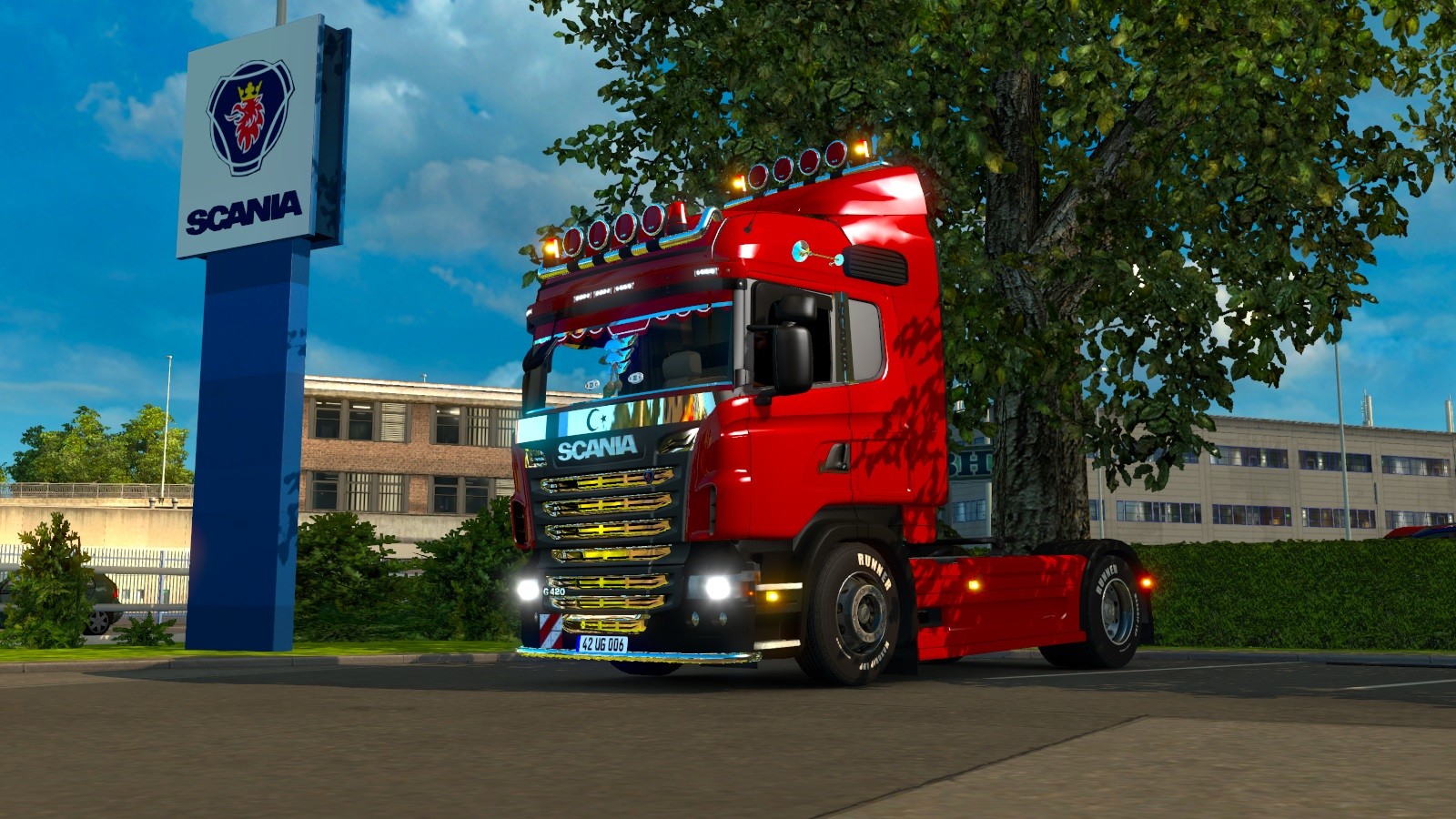 ETS 2 Scania G420 Türkiyede Tek Çekici + Kırkayak Modu Fragmania Game