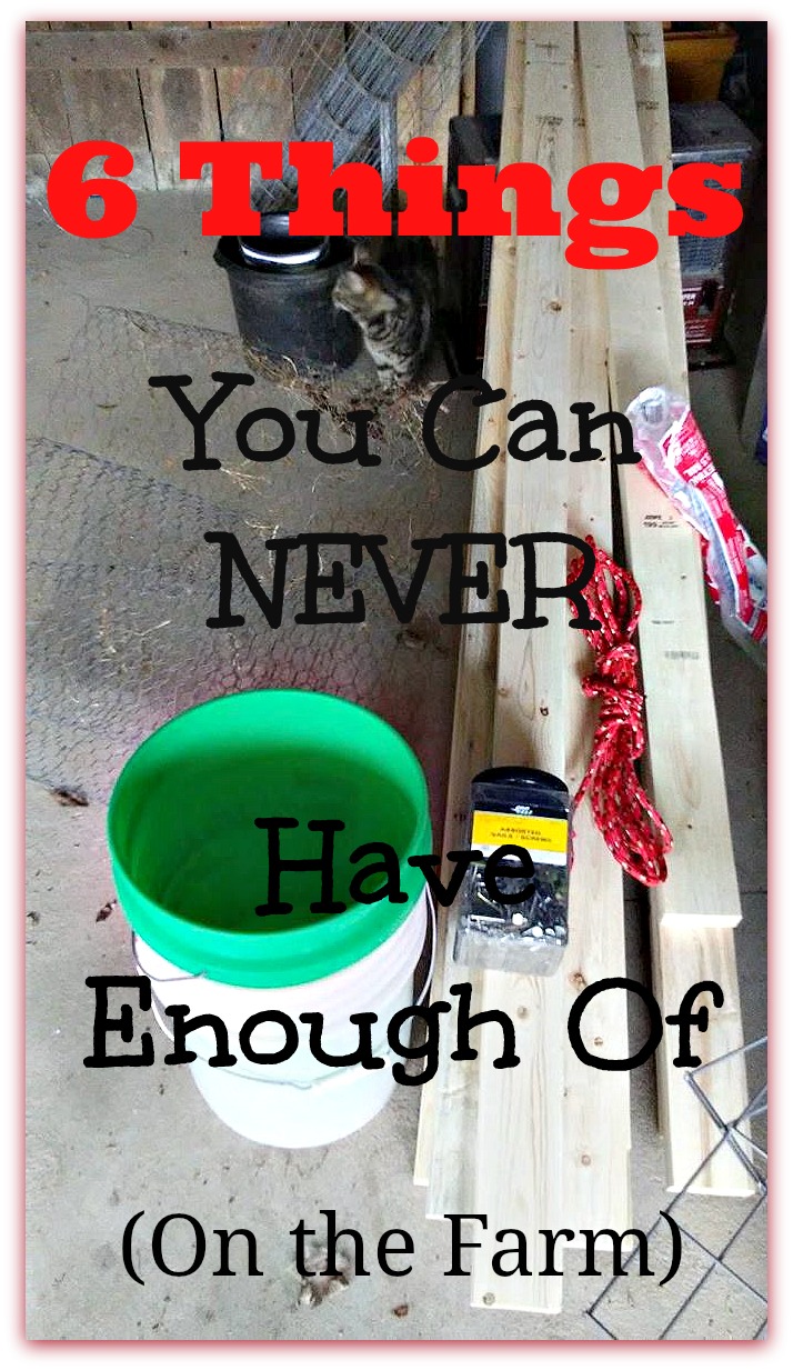 Mixed Bag Mama 6 Things You Can NEVER Have Enough of (On the Farm)