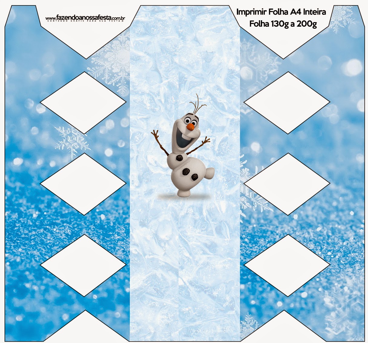 Olaf Free Party Printables.