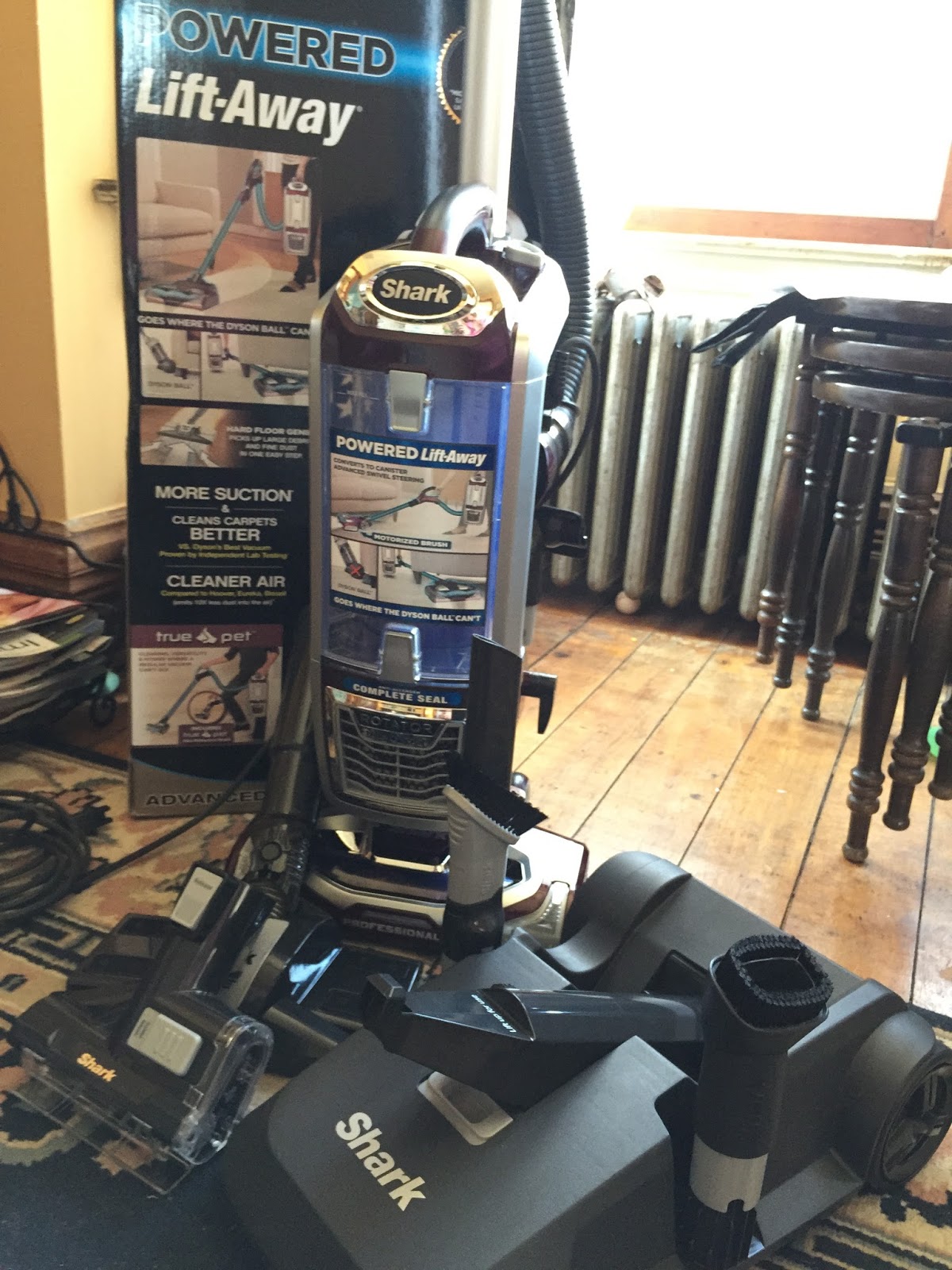 Spring Cleaning With The Shark NV752 Rotator Powered LiftAway Bagless Vacuum {review} Amy Clary