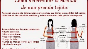 Como calcular las medidas de las prendas tejidas