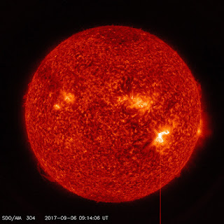 ACTIVIDAD SOLAR - Tormenta Solar Categoría X2 - ALERTA NOAA 2