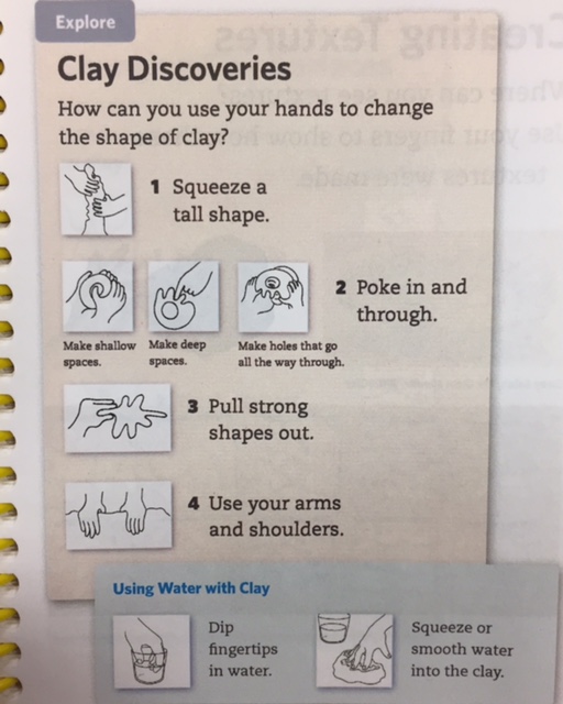 Kindergarten Art at Festus Elementary Exploring Clay