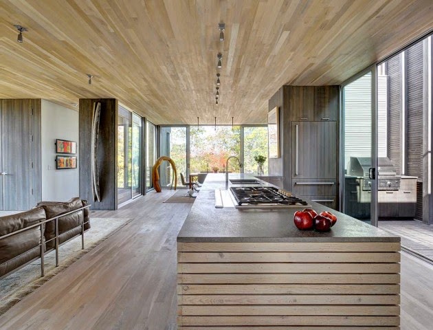 Casa Moderna en East Hampton - Minimalistas 2015