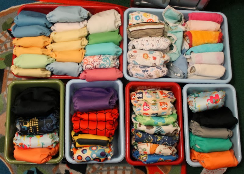 OLIW Updated Cloth Diaper Stash