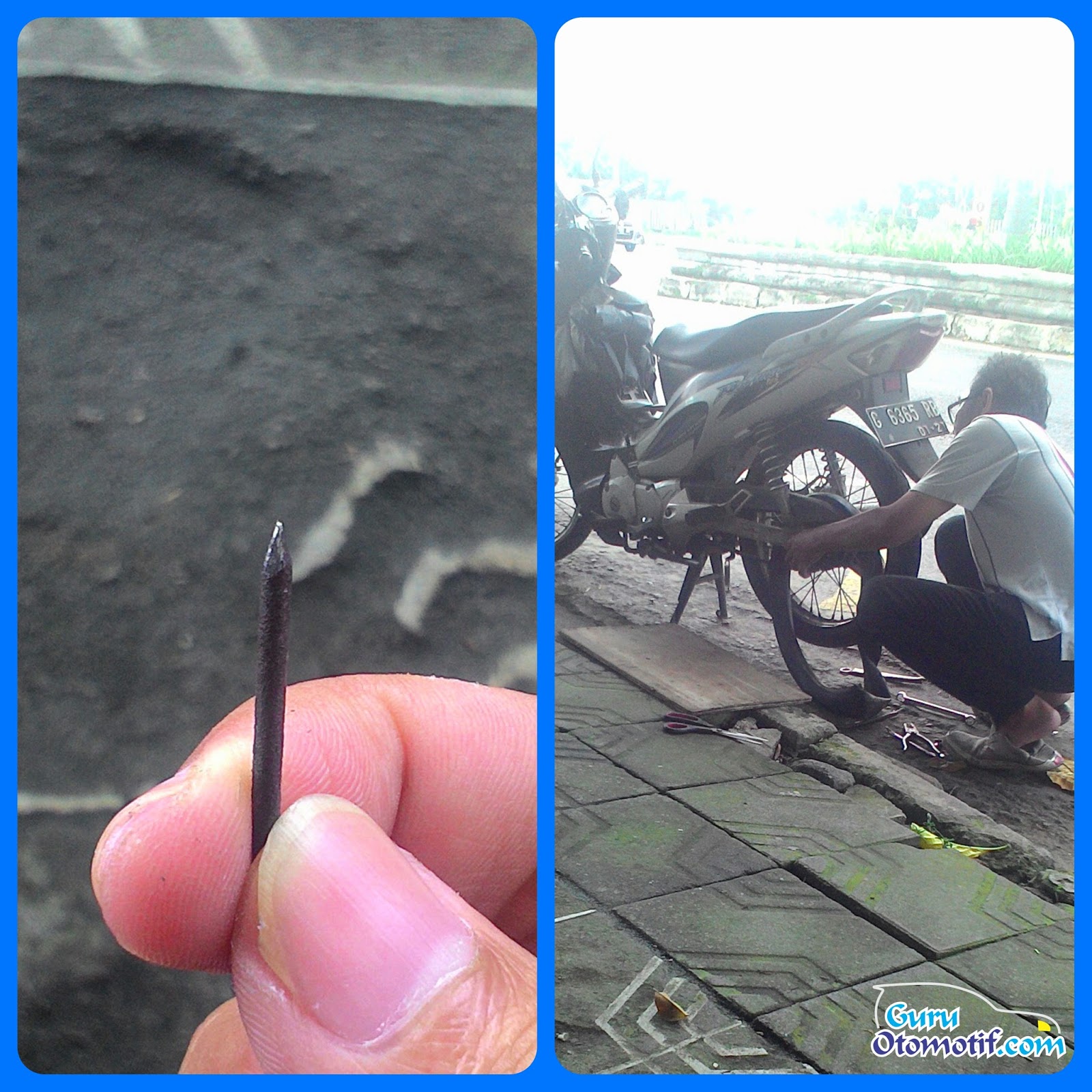 Jangan Mengendarai Motor Dengan Ban Bocor, Ini Dampaknya - Otomotiv