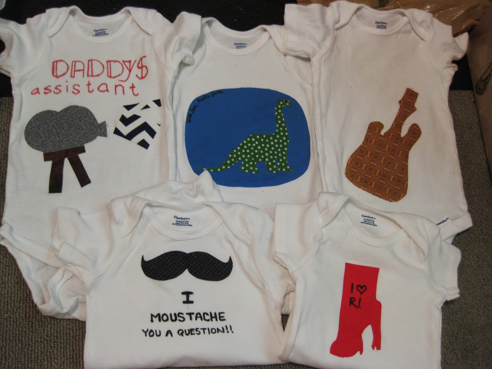 Selectively Reckless? Homemade Onesies (Pinterest style!)