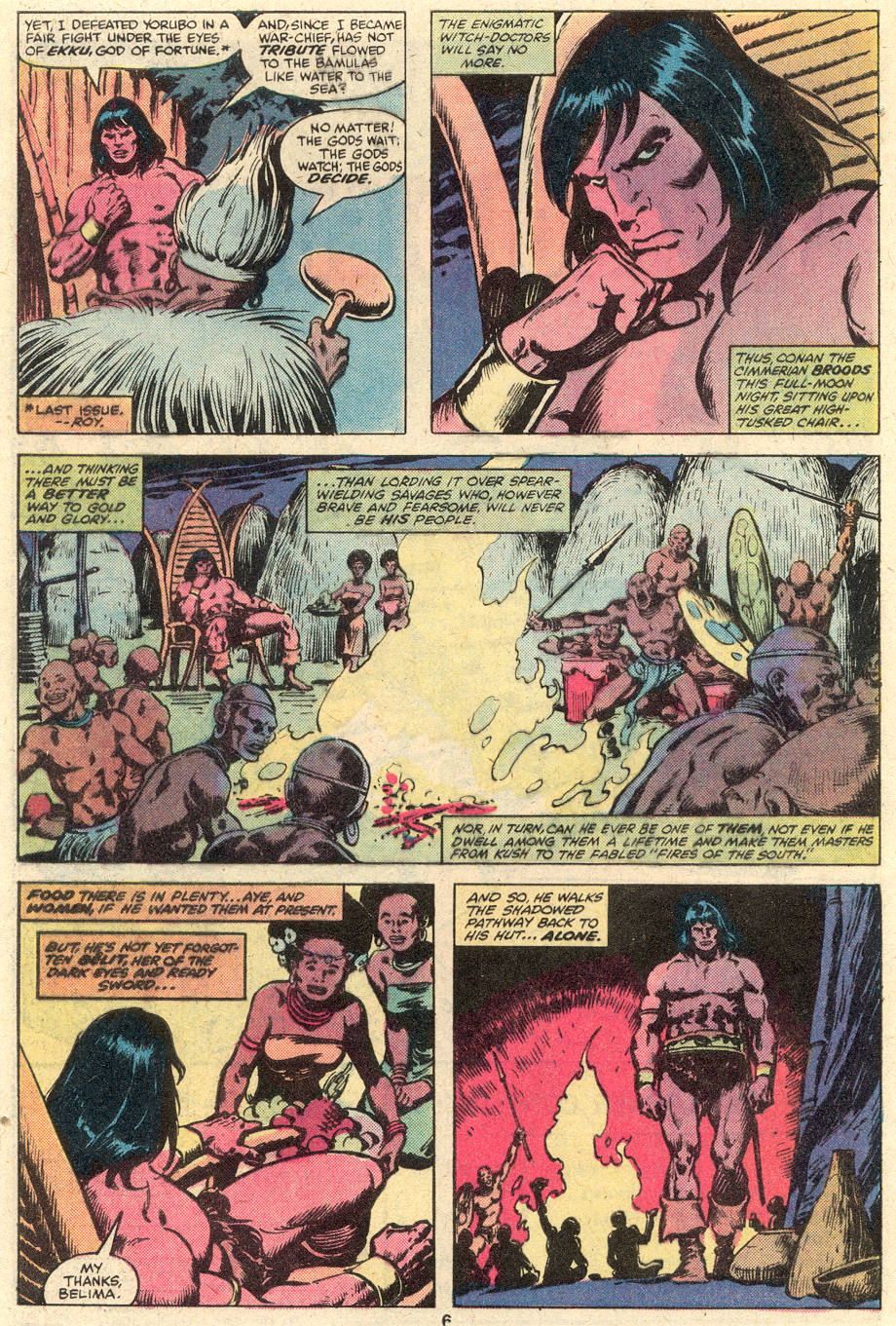 Read online Conan the Barbarian (1970) comic -  Issue #102 - 5