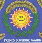 Premio "SUNSHINE AWARD"