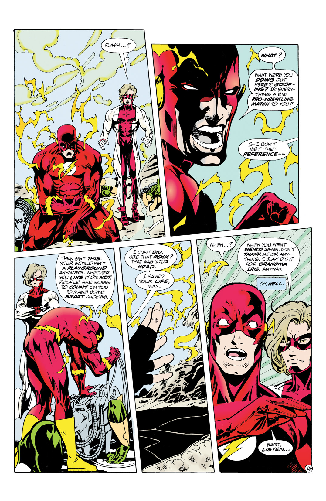 Read online The Flash (1987) comic -  Issue #96 - 15