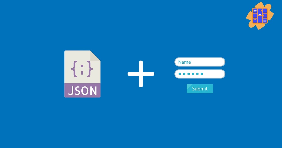 Generate JSON easily with simple HTML forms