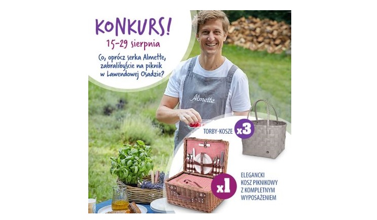 Wygraj kosz piknikowy z wyposażeniem Konkurs