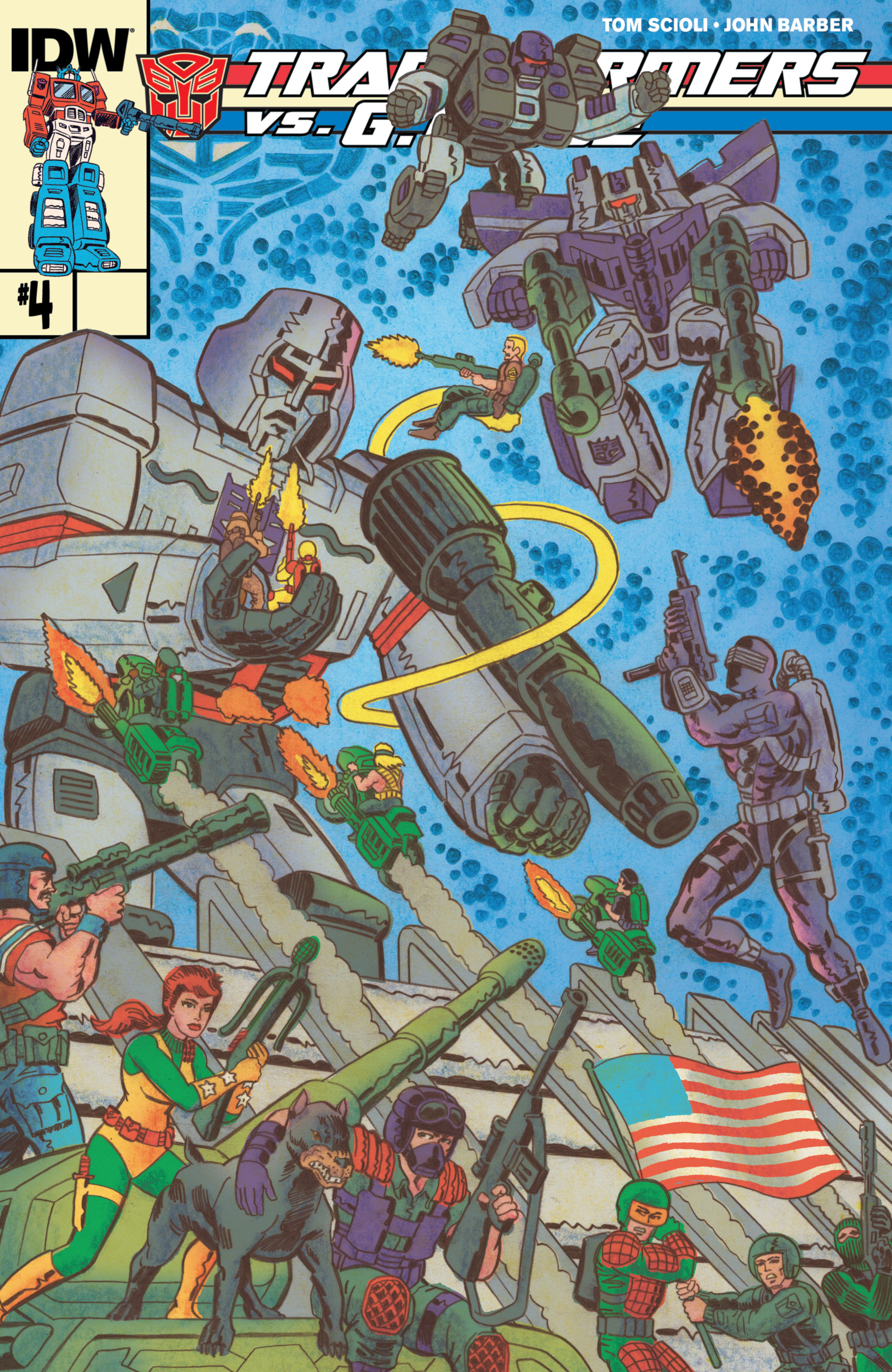 Read online The Transformers vs. G.I. Joe comic -  Issue #4 - 1