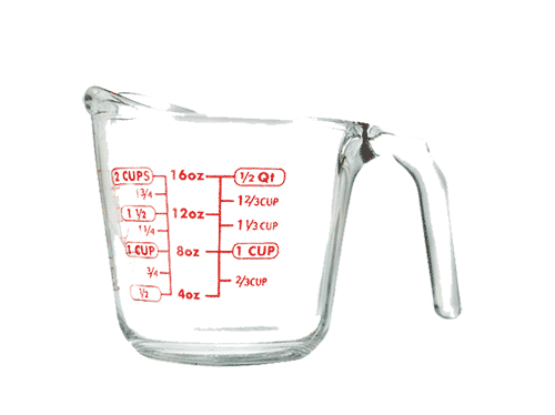 measuring cup