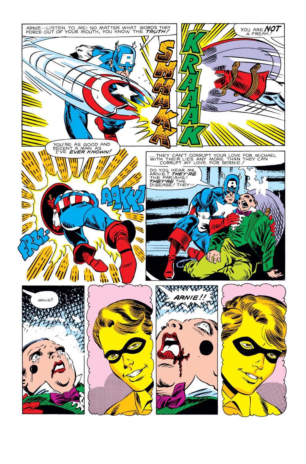Read online Captain America (1968) comic -  Issue #296 - 17