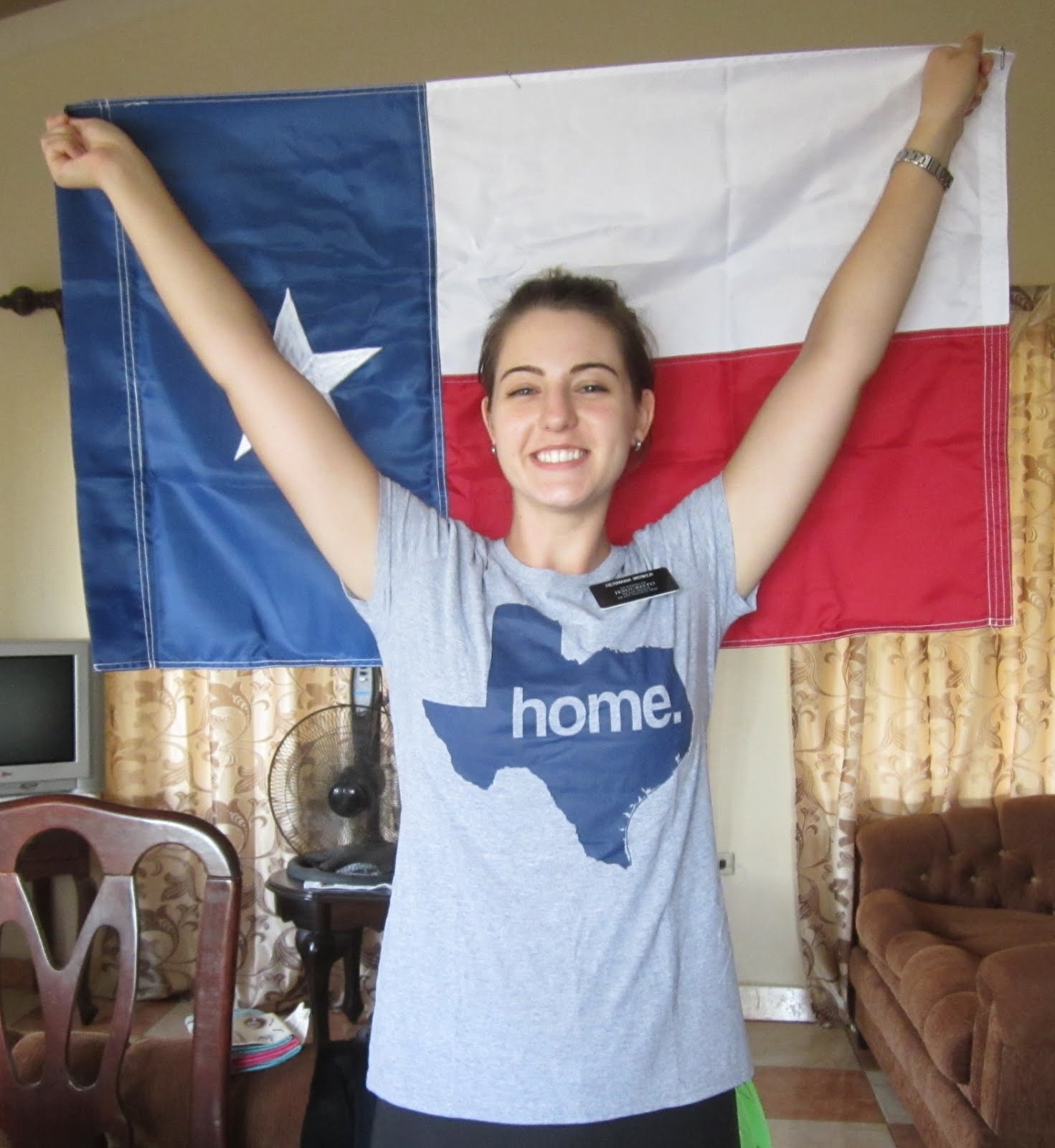 Love from HOME!  YAY TEXAS!