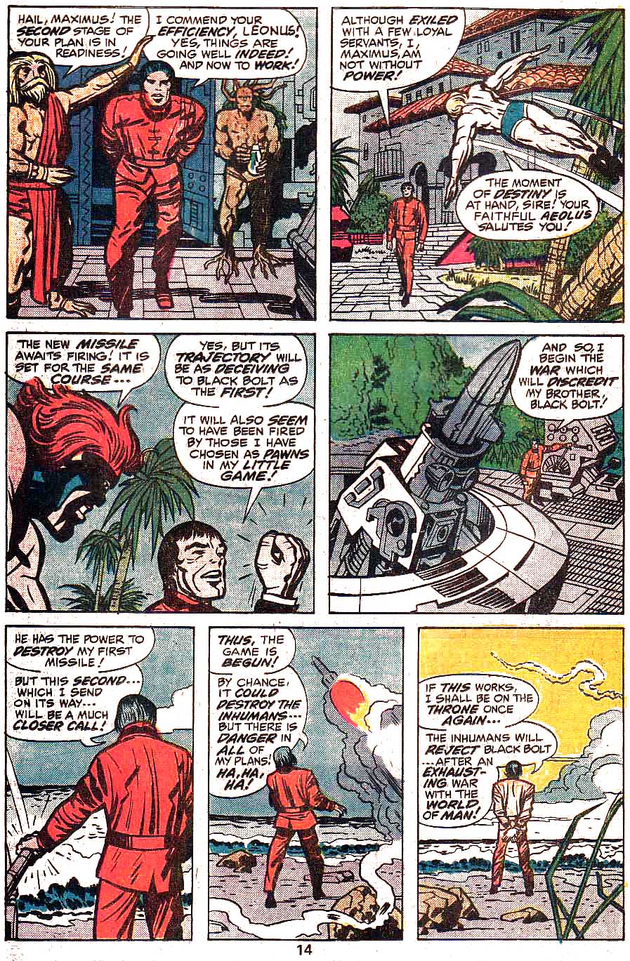 Read online Inhumans (1975) comic -  Issue #9 - 9