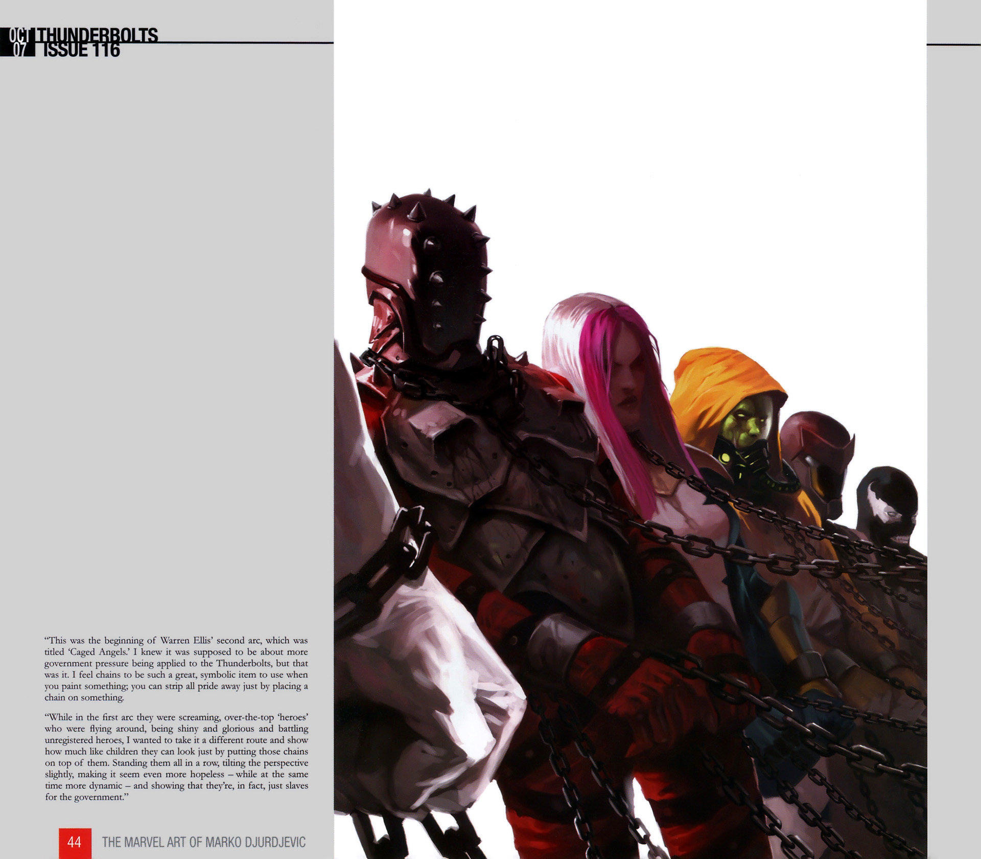 Read online The Marvel Art of Marko Djurdjevic comic -  Issue # TPB (Part 1) - 46