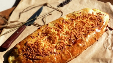 Pastel de hojaldre