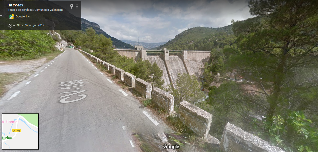 Ulldecona Dam, Tinença de Benifassà, Valencia, Spain