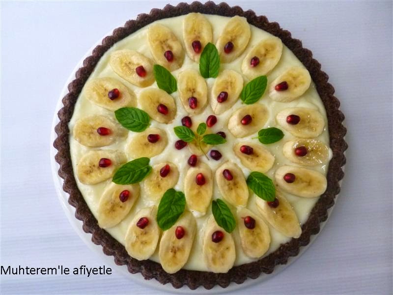 banana tart cake