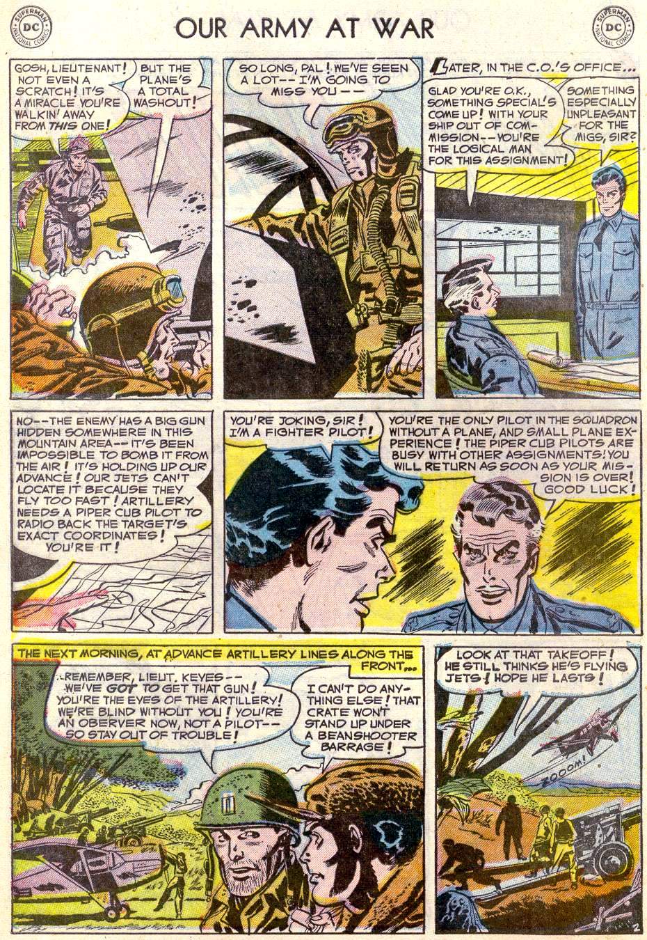 Read online Our Army at War (1952) comic -  Issue #9 - 28